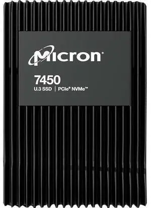 Micron 7450 MAX 1.60 TB Solid State Drive - 2.5" Internal - U.3 (PCI Express NVMe 4.0 x4) - Mixed Use - TAA Compliant