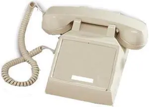 Cortelco ITT2500NDLAS 250044VBANDL Ash desk no dial
