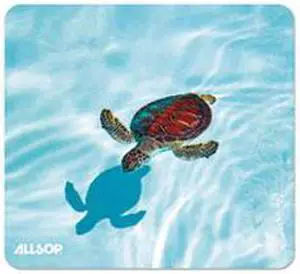 Allsop Naturesmart Mouse Pad Turtle Design 8 1/2 x 8 x 1/10 31425
