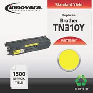 Innovera IVRTN310Y Innovera TN310Y Compatible Reman (TN-310) Toner, 1500 Page-Yi
