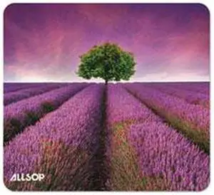 ALLSOP Naturesmart Mouse Pad, Lavender Field Design, 8 1/2 X 8 X 1/10