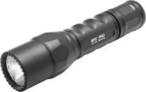 SureFire 6PX Pro Lightweight High Performance Dual Output LED Flashlight, Black