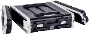 Fly Drive Case -2u Space ABS Molded for Tough Durable Interior and Exterior Case For 19-Inch Amplifi