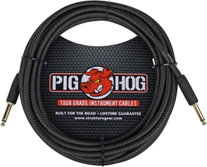 Pig Hog "Black Woven" Woven Jacket Tour Grade Instrument Cable, 20-Foot Pig Hog "Black Woven" Woven Jacket Tour Grade Instrument Cable, 20-Foot