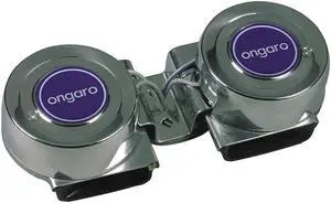 Ongaro Mini Compact Twin Horn 12V