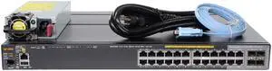 HP Aruba J9727A 2920-24G-PoE+ 20P 1GbE 370W PoE+ 4P SFP Switch
