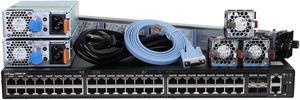 Dell Networking S3048-ON 48P 1GbE 4P SFP+ PSU-I/O 2 PSU Switch (Rails)