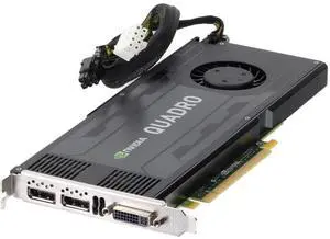 Dell NVIDIA K4000 2GB GDDR5 VCrd (CN3GX)