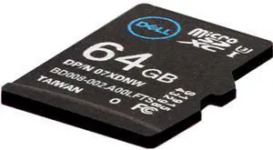 Dell 64GB microSD Card (7XDNW)