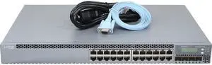 Juniper EX3300-24P 24P 1GbE PoE+ 4P 10GbE SFP+ Switch