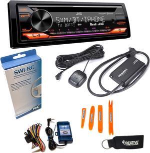 JVC KD-TD91BTS - CD Receiver w/ Bluetooth, USB, Amazon Alexa + SirusXM Radio Tuner & Swi-RC Control Interface