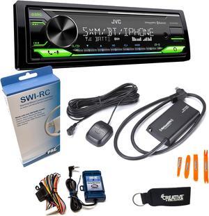 JVC KD-X370BTS Digital Media ReceiverW/ BT, USB, Amazon Alexa + SirusXM Radio Tuner & Swi-RC Control Interface