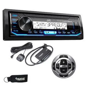 JVC KD-X35MBS Marine Radio with SXV300v1 Sirius Xm tuner and RM-RK62M Marine Remote JVC KD-X35MBS Marine Radio with SXV300v1 Sirius Xm tuner and RM-RK62M Marine Remote