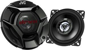 JVC 4" DRVN CS-DR421 220W Peak (35W RMS) 4" 2-way DRVN Series Coaxial Factory Upgrade Car Speakers (Pair)