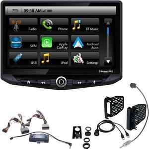 Stinger Wrangler JK (11-18) Radio Replacement Kit- Stinger Heigh10 10" Infotainment System with Android Auto, CarPlay, Bluetooth, with Dash Kit, Interface, Dual USB Port & Antenna Adapter