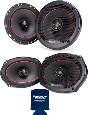 MB Quart RK1-116 6.5" Coaxial Speakers, RK1-169 6x9" Coaxial Speakers Reference Bundle