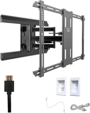 Kanto PMX660 Tv Mounting package W/ Single outlet thru wall power kit Kanto PMX660 Tv Mounting package W/ Single outlet thru wall power kit