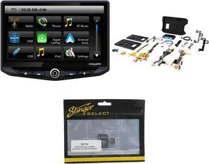 Stinger Heigh10 10" In-dash Infotainment System compatible with Apple CarPlay & Android Auto, Includes Navigation Card & Installation Kit compatible with Tacoma Trucks 16-21
