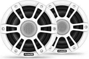 Fusion SG-F653SPW Signature Series 3i 6.5" 230-watt Coaxial Sports Marine Speakers (Pair) - White