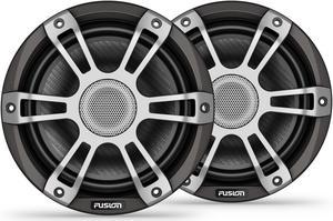 Fusion SG-F773SPG Signature Series 3i 7.7" 280-watt Coaxial Sports Marine Speakers (Pair) - Gray
