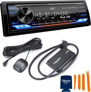 JVC KD-X470BHS Digital Media Receiver Bluetooth, HD Radio compatible with SXV300 SiriusXM Tuner, and Amazon Alexa