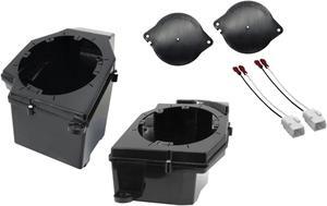 Stinger STXJLPOD Wrangler JL and Gladiator JT Front 6.5 Speaker Pods with Tweeter Adapter