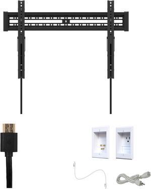 Kanto KT3260 Tv Mounting package W/ Single outlet thru wall power kit