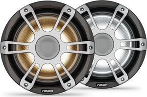 Fusion SG-FL883SPG Signature Series 3i 8.8" 330-watt CRGBW Coaxial Sports Marine Speakers (Pair) - Gray