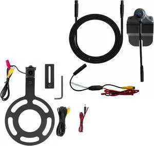 Echomaster BSCKITJK JK Blind Spot Side View Dual Camera Kit and PCAM-JP3 Spare Tire Mount Camera Compatible with 2007-2018 Wrangler