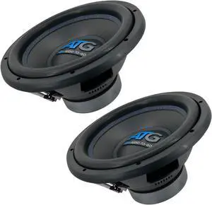 ATG Audio 12 inch 2" 4-layer aluminum single voice coil 4 2 woofer bundle