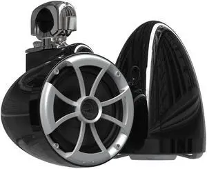 Wet Sounds ICON8-BSC ICON 8" Swivel Clamp Tower Speakers - Pair Black