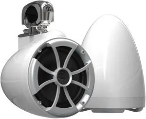 Wet Sounds ICON8-WSC ICON 8" Swivel Clamp Tower Speakers - Pair White