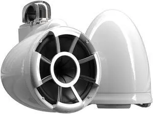 Wet Sounds REV 10 Fixed Clamp Tower Speakers - White (Pair)