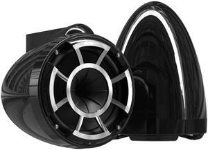 Wet Sounds REV 8 X Mount Tower Speakers - BLACK (Pair)