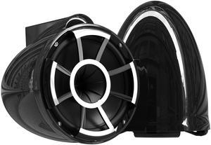Wet Sounds REV 10 X Mount Tower Speakers - Black (Pair)