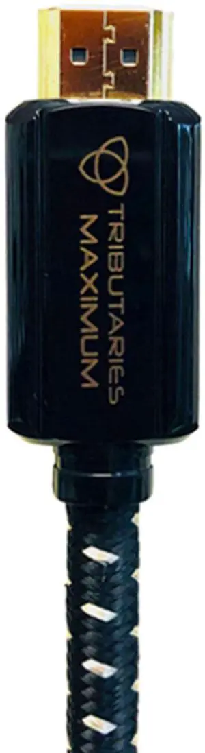 Tributaries UHDM MAX 48G HDMI Cable, 0.5 Meters; Dynamic HDR, resolutions of 8K60, 4K120 and 10K; supports eARC, QMS, ALLM