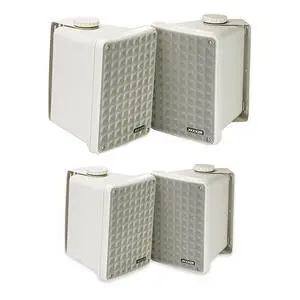 Kicker KB6 Indoor Outdoor Grey Speakers 2 Pair for Patio, Dock & Garage Kicker KB6 Indoor Outdoor Grey Speakers 2 Pair for Patio, Dock & Garage
