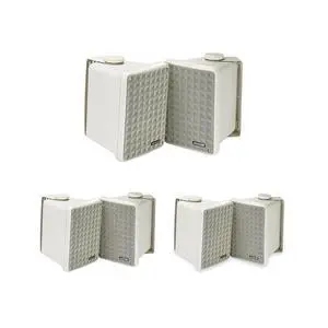 Kicker KB6 Indoor Outdoor Grey Speakers 3 Pair for Patio, Dock & Garage Kicker KB6 Indoor Outdoor Grey Speakers 3 Pair for Patio, Dock & Garage