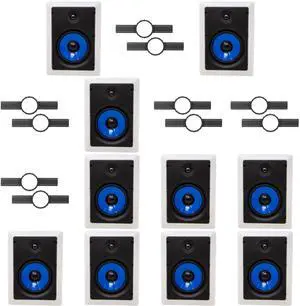 10-Legrand HT5651 5000 Series 6.5" In-Wall Speaker (Sold Individually) + INSTALL KIT (PRE CONSTRUCTION BRACKET) 10-Legrand HT5651 5000 Series 6.5" In-Wall Speaker (Sold Individually) + INSTALL KIT (PRE CONSTRUCTION BRACKET)