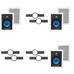 3-Legrand MS3651 3000 Series 6.5" In-Wall Speakers (Pair) + INSTALL KIT (PRE CONSTRUCTION BRACKET) 3-Legrand MS3651 3000 Series 6.5" In-Wall Speakers (Pair) + INSTALL KIT (PRE CONSTRUCTION BRACKET)