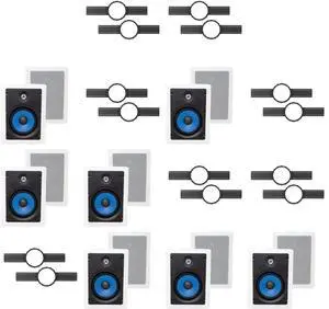7-Legrand MS3651 3000 Series 6.5" In-Wall Speakers (Pair) + INSTALL KIT (PRE CONSTRUCTION BRACKET) 7-Legrand MS3651 3000 Series 6.5" In-Wall Speakers (Pair) + INSTALL KIT (PRE CONSTRUCTION BRACKET)