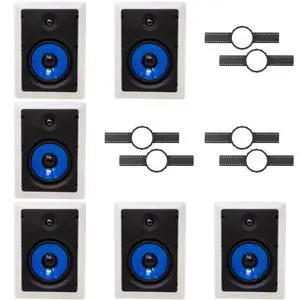 6-Legrand HT5651 5000 Series 6.5" In-Wall Speaker (Sold Individually) + INSTALL KIT (PRE CONSTRUCTION BRACKET) 6-Legrand HT5651 5000 Series 6.5" In-Wall Speaker (Sold Individually) + INSTALL KIT (PRE CONSTRUCTION BRACKET)
