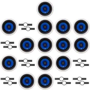 14 Legrand HT5650 5000 Series 6.5" In-Ceiling Speaker (Sold Individually) + INSTALL KIT (PRE CONSTRUCTION BRACKET) 14 Legrand HT5650 5000 Series 6.5" In-Ceiling Speaker (Sold Individually) + INSTALL KIT (PRE CONSTRUCTION BRACKET)