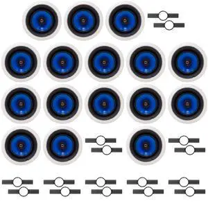 16 Legrand HT5650 5000 Series 6.5" In-Ceiling Speaker (Sold Individually) + INSTALL KIT (PRE CONSTRUCTION BRACKET) 16 Legrand HT5650 5000 Series 6.5" In-Ceiling Speaker (Sold Individually) + INSTALL KIT (PRE CONSTRUCTION BRACKET)