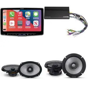 Alpine ILX-F511 Halo11 11" Multimedia Touchscreen Receiver w/ KTA-450 Powerpack Amp & 6.5" & 6x9" R2 Speaker Bundle - R2-S65 & a Pair of R2-S69 Alpine ILX-F511 Halo11 11" Multimedia Touchscreen Receiver w/ KTA-450 Powerpack Amp & 6.5" & 6x9" R2 Speaker Bundle - R2-S65 & a Pair of R2-S69