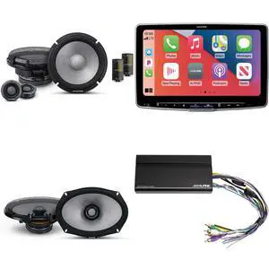 Alpine ILX-F511 Halo11 11" Multimedia Touchscreen Receiver w/ & 6.5" & 6x9" R2 Speaker Bundle - R2-S65C 2-Way Comp. Set & a Pair of R2-S69 w/ Power Pack Alpine ILX-F511 Halo11 11" Multimedia Touchscreen Receiver w/ & 6.5" & 6x9" R2 Speaker Bundle - R2-S65C 2-Way Comp. Set & a Pair of R2-S69 w/ Power Pack