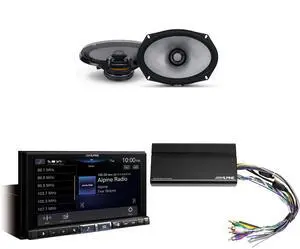 Alpine ILX-507 7-Inch Multimedia Receiver w/ R2-S69 6x9" Coax Bundle w/ Power Pack Alpine ILX-507 7-Inch Multimedia Receiver w/ R2-S69 6x9" Coax Bundle w/ Power Pack