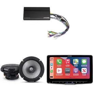 Alpine ILX-F509 Halo9 9" Multimedia Touchscreen Receiver w/ R2-S65 6.5" Coaxial Bundle w/ Power Pack Alpine ILX-F509 Halo9 9" Multimedia Touchscreen Receiver w/ R2-S65 6.5" Coaxial Bundle w/ Power Pack