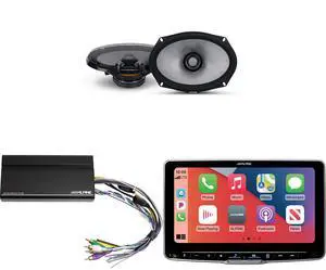 Alpine ILX-F509 Halo9 9" Multimedia Touchscreen Receiver w/ R2-S69 6x9" Coax Bundle w/ Power Pack Alpine ILX-F509 Halo9 9" Multimedia Touchscreen Receiver w/ R2-S69 6x9" Coax Bundle w/ Power Pack