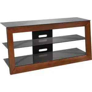 Bell'O AVSC2151 - 3-Shelf TV Stand for TVs up to 55" - Caramel Wood Bell'O AVSC2151 - 3-Shelf TV Stand for TVs up to 55" - Caramel Wood